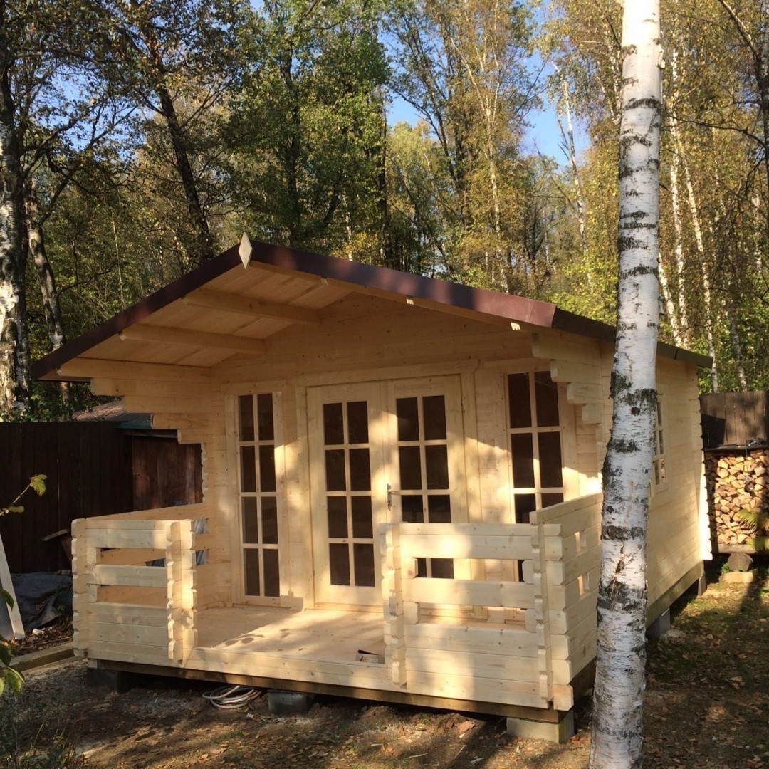 Садовый дом Брюгге 3 5.3х3,8 м